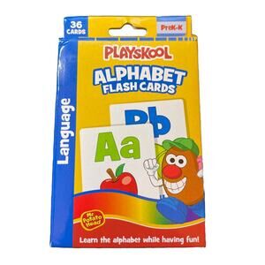 Flash Cards Playskool Learning Educational and Games for Kids - Alphabet
